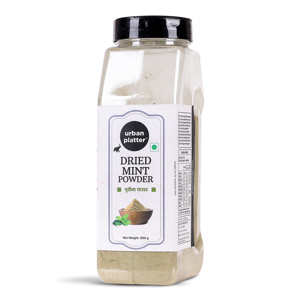 Urban Platter Dried Mint (Pudina) Powder, 300g