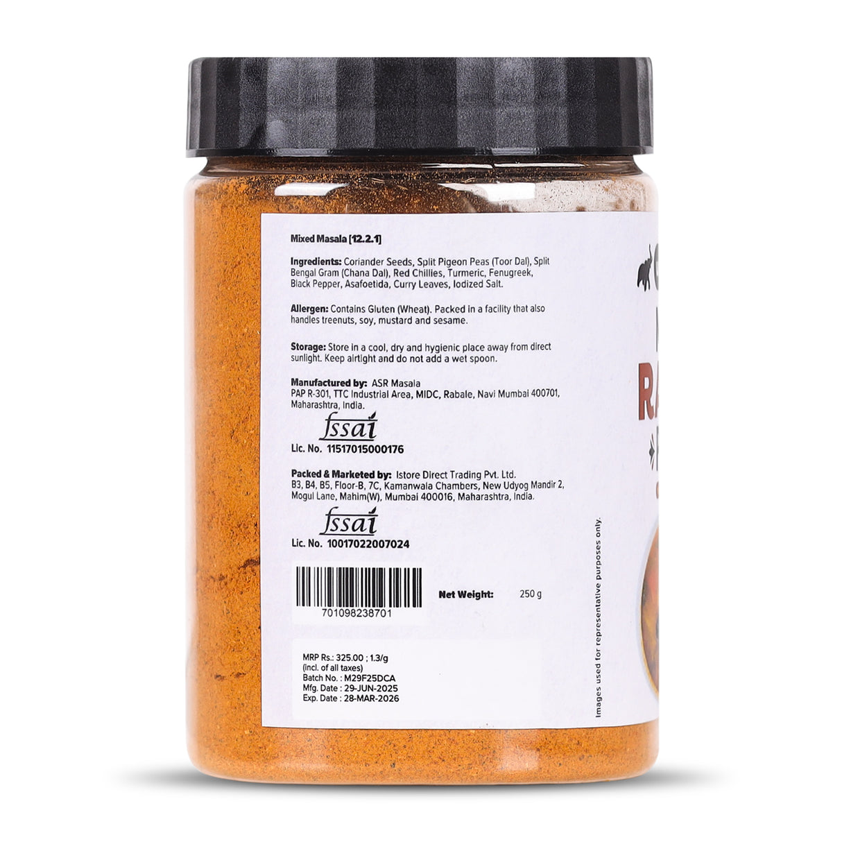 Urban Platter Mysore Rassam Powder, 250g [All Natural & Traditional Rasam Recipe]