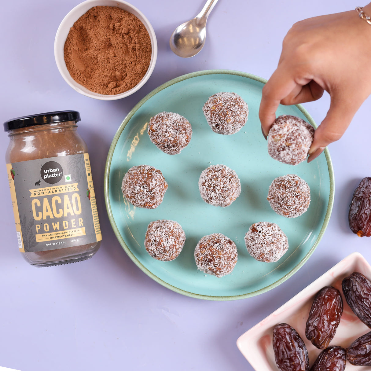 Urban Platter Non-Alkalized Cacao Powder, 100g