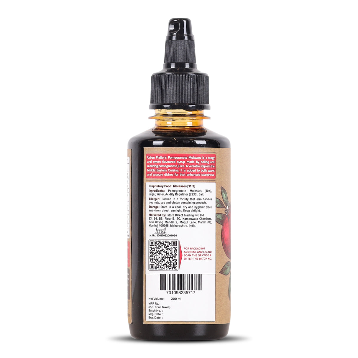 Urban Platter Pomegranate Molasses, 200ml