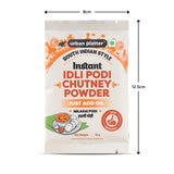 Urban Platter South Indian Style Instant Idli Chutney Powder, 15g (Milagai Podi | South Indian Gunpowder | Ready-to-Use | Perfect for Idli, Dosa and Rice)
