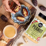 Urban Platter Crunchy Peanut Butter, 1Kg (Bold Roasted Flavour | Crunchy Texture | Single Ingredient | Keto-Friendly)
