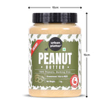 Urban Platter Natural Creamy Peanut Butter, [Unsweetened, No Added Oil]