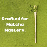 Urban Platter Authentic Matcha Kit – Bamboo Chasen Whisk & Chashaku Spoon – Traditional Japanese Tools for Perfect Matcha Green Tea