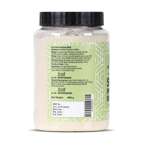 Urban Platter Soya Protein Isolate Powder, 400g
