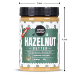 Urban Platter Hazelnut Butter (Without Skin), 500g (Bold Nutty Flavour | Single Ingredient | Keto-Friendly | Blanched Paste)