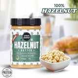 Urban Platter Hazelnut Butter (Without Skin), 500g (Bold Nutty Flavour | Single Ingredient | Keto-Friendly | Blanched Paste)