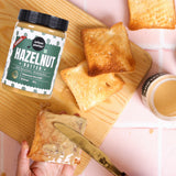 Urban Platter Hazelnut Butter (Without Skin), 500g (Bold Nutty Flavour | Single Ingredient | Keto-Friendly | Blanched Paste)