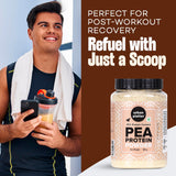 Urban Platter Pea Protein Concentrate Powder, 500g [Unflavoured | Unsweetened | Add to beverages, baked goods, desserts, savoury foods]