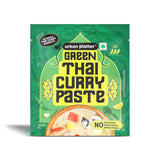 Urban Platter Green Thai Curry Paste, 50g (Plant-Based | Mildly Spicy | Serves 2-3 | Free from Preservatives, Colours, Flavours)