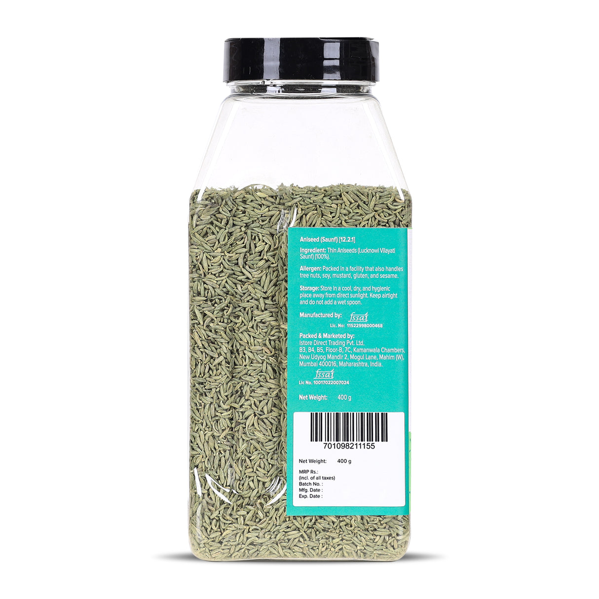Urban Platter Thin Aniseed (Lucknowi Vilayati Saunf), 400g