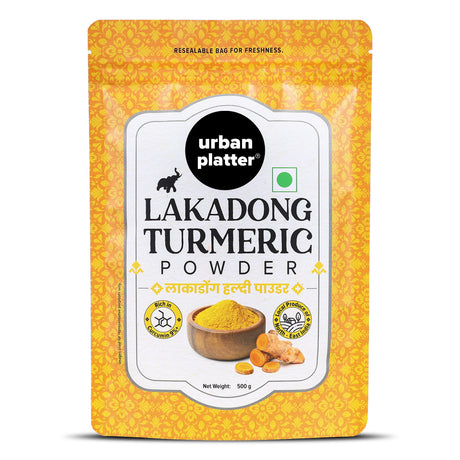 Urban Platter Lakadong Turmeric Powder, [HoReCa, Organically Grown in North-East India, High-Curcumin (5%)]