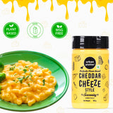 Urban Platter Cheddar Cheese Style Seasoning, 100g (Perfectly Plant-based | Ideal for Pop Corn, Fries, Pasta, and more)