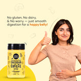 Urban Platter Cheddar Cheese Style Seasoning, 100g (Perfectly Plant-based | Ideal for Pop Corn, Fries, Pasta, and more)