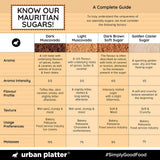 Urban Platter Mauritian Light Muscovado Sugar, 1kg (Golden Hues & Gentle Molasses | Great for Bakes, Caramels & Sauces)