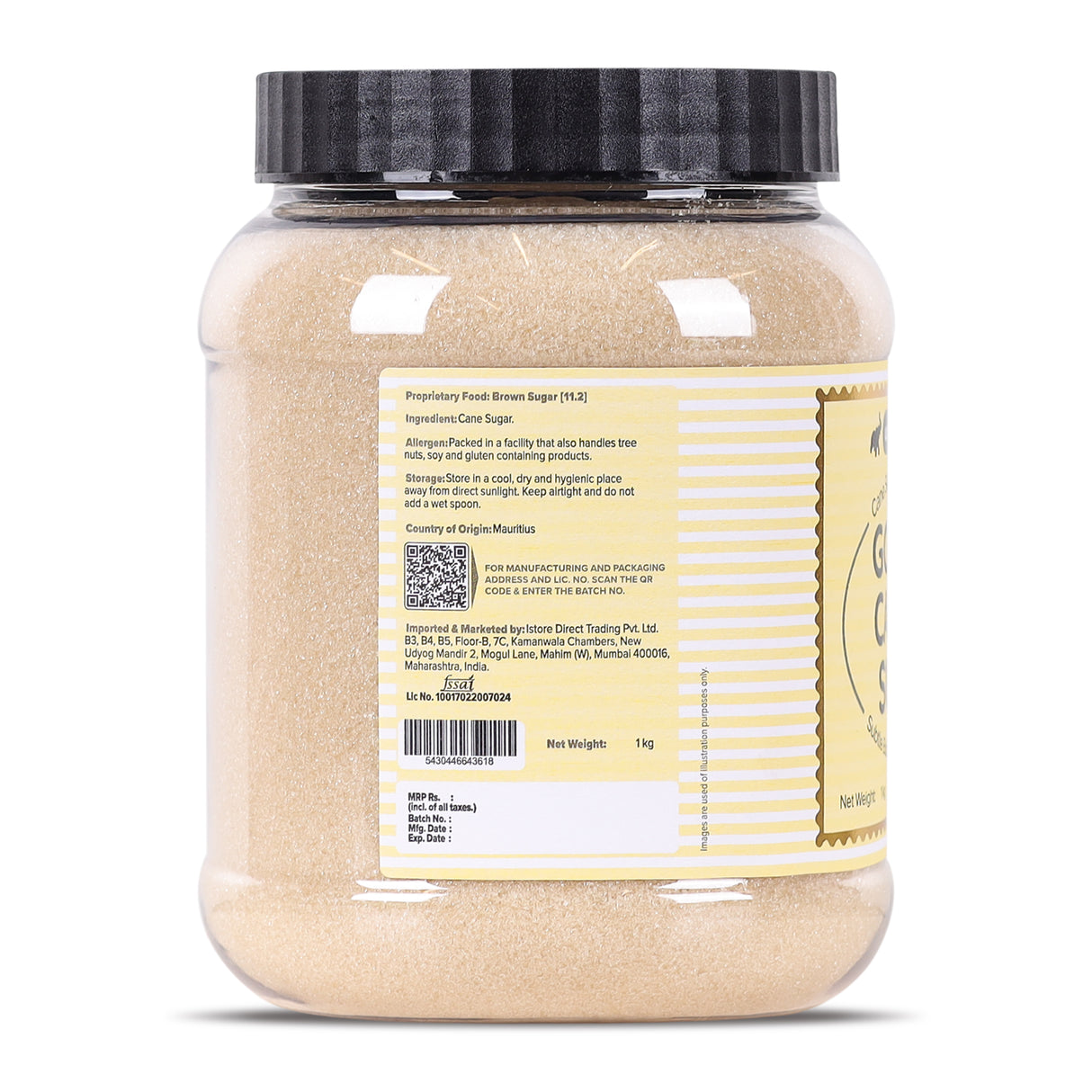 Urban Platter Mauritian Golden Caster Sugar, 1kg (Fine & Fluffy | Perfect for Cakes, Sponges & Whipped Desserts)