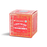 Urban Platter Chocolate Coated Cranberries, 70g (58% Belgian Dark Chocolate | Handcrafted & Artisanal | Perfectly Plant-Based)