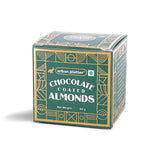 Urban Platter Chocolate Coated Almonds, 50g (58% Belgian Dark Chocolate | Handcrafted & Artisanal | Perfectly Plant-Based)