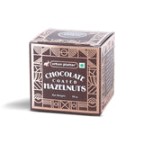 Urban Platter Chocolate Coated Hazelnuts, 50g (58% Belgian Dark Chocolate | Handcrafted & Artisanal | Perfectly Plant-Based)