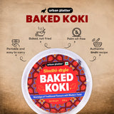 Urban Platter Baked Koki, 200g (Wheat Free, Traditional Sindhi Style Snack)