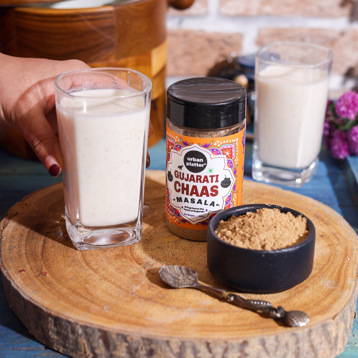 Urban Platter Gujarati Chaas Masala, 100g (Classic Chaas Blend | Digestive-Friendly | Additive & Preservative-free)