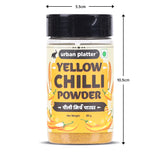 Urban Platter Yellow Chilli Powder, 80g (Mildly hot | Great for Chaats, Curries and Pickles)