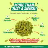 Urban Platter Pumpkin Seeds, 500g (Pepitas, Naturally Rich in Protein & Healthy Fats, Snack, Sprinkle & Bake)