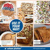 Urban Platter Flax Seeds, 1kg (Alsi, Heart-Healthy, Protein and Fiber Rich, Use in salads, After meal Digestive)