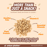 Urban Platter Sunflower Seeds, 250g (Protein & Fibre Rich, Vitamin E-Rich, Snacking, Salads & Baking)