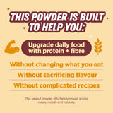 Urban Platter High Protein Peanut Powder, 500g (Plant-Based Protein, Low Fat, Ideal for Protein Additions to your Daily Meals)