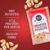 Urban Platter Roasted Unsalted Peanuts, 200g (Skin Removed | Vacuum Packed | Product of Bharuch | Oil-Free)