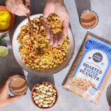 Urban Platter Roasted Salted Peanuts, 1Kg [Grade A Peanuts, Groundnut, Singdana, Skin Removed, Vacuum Packed, Fresh, Product of Bharuch]