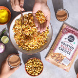 Urban Platter Roasted Salted Chana, 200g (With Skin | Vacuum Packed | Protein-packed Healthy Snacking)