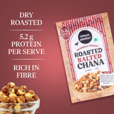Urban Platter Roasted Salted Chana, 200g (With Skin | Vacuum Packed | Protein-packed Healthy Snacking)