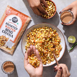 Urban Platter Roasted Salted Sing Chana, 200g (The OG Indian Protein-rich Healthy Snack | Vacuum Packed)