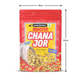 Urban Platter Roasted Chana Jor, 200g (High Protein, High Fiber Snack | Roasted, Not Fried | Nostalgic Indian Snack, Mindfully Made | Flattened Whole Bengal Gram)