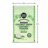 Urban Platter South Indian Style Instant Coconut Green Chutney Powder, 200g [Nariyal ki Chutney, Just Add Water]