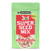 Unroasted 3-in-1 Super Seed Mix, 250g (High Protein & Fiber | Pumpkin, Sunflower & Flax Seed Blend | Raw & Ready-to-Eat Superfood Snack)