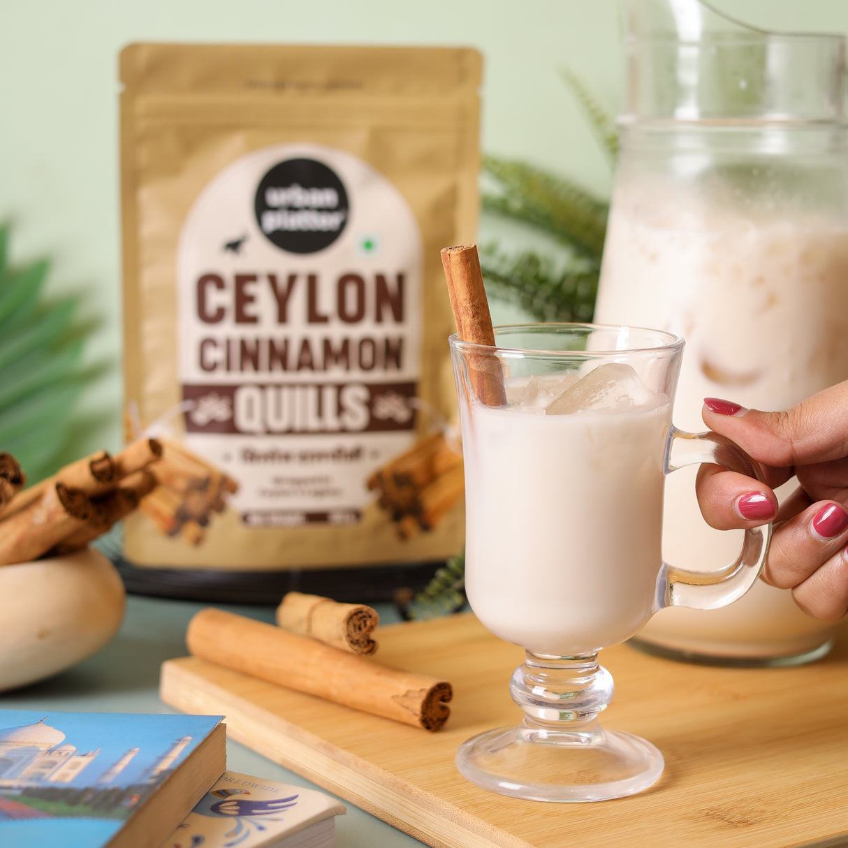 Urban Platter Ceylon Cinnamon Quills, 100g (True Cinnamon | Origin of Sri Lanka )