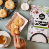 Urban Platter Desiccated Coconut, 1Kg (Unsweetened and Finely Grated, Ideal for Baking & Confectionery)