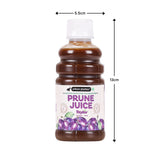 Urban Platter Pure California Prune Juice, 180ml (No Added Sugar | Natural Digestive Support | Source of Antioxidants & Potassium | Preservative-Free)