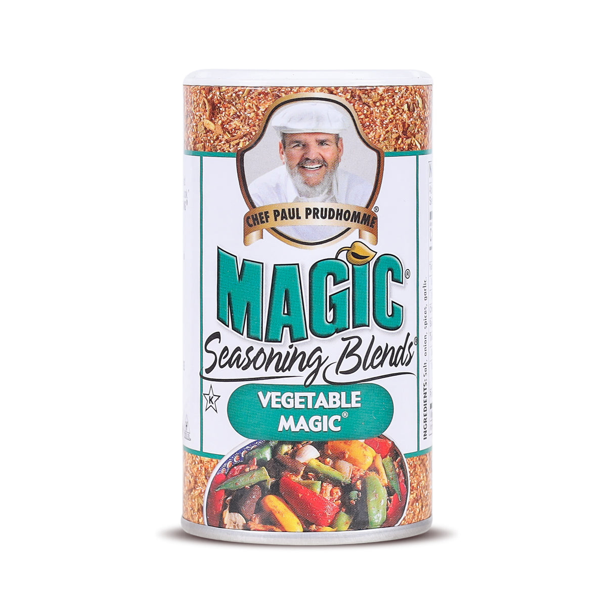 Chef Paul Prudhomme Vegetable Magic Seasoning Blends, 71g ( All-Purpose Vegetable Seasoning | No MSG, No Preservatives, Gluten Free)