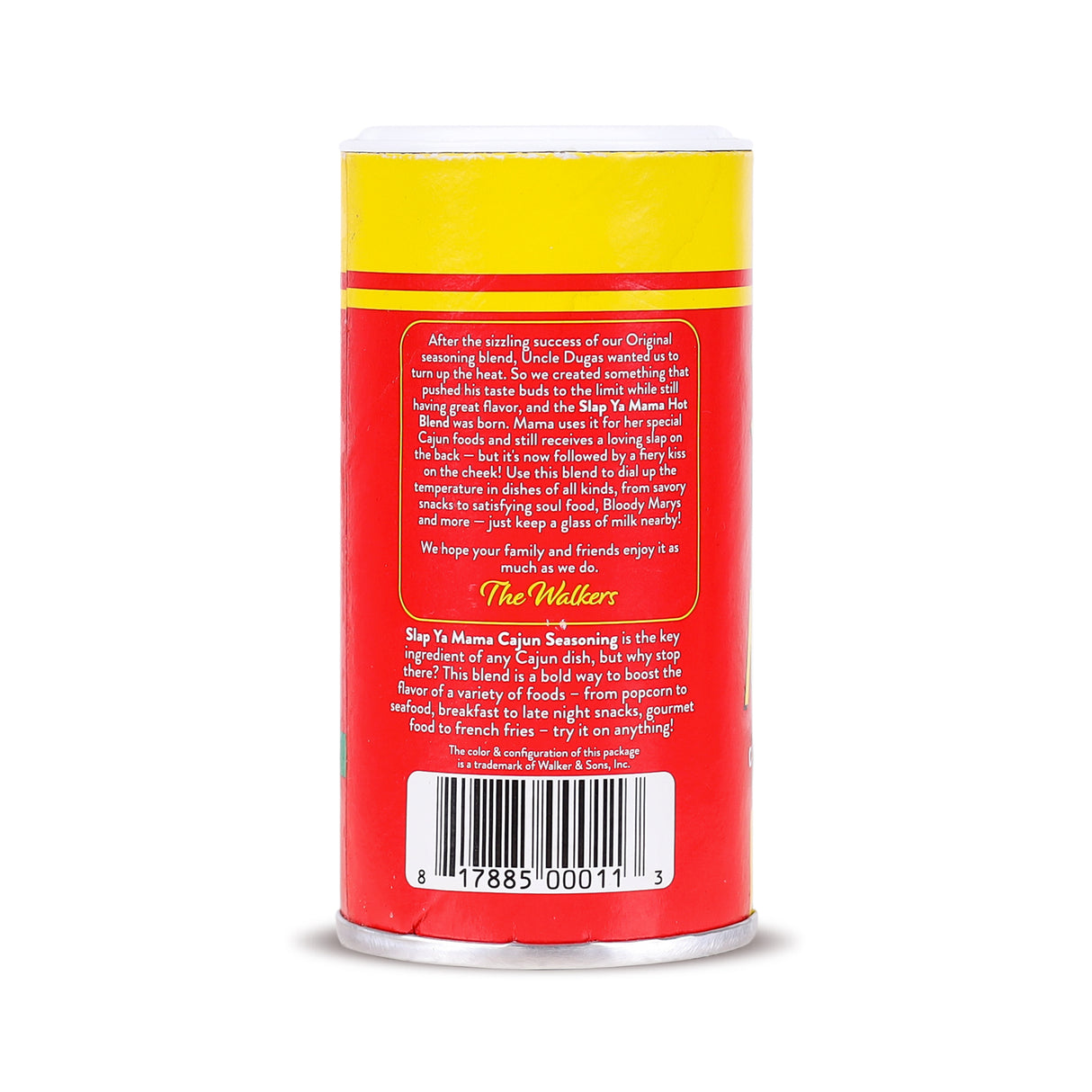 Slap Ya Mama Hot Cajun Seasoning, 113g (Spicy Louisiana-Style Cajun Spice Mix for Everyday Cooking | No MSG , Gluten Free)