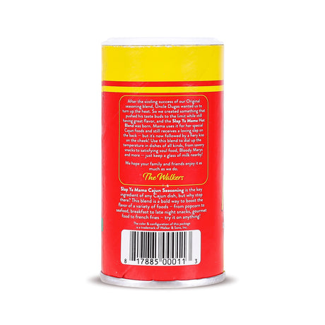 Slap Ya Mama Hot Cajun Seasoning, 113g (Spicy Louisiana-Style Cajun Spice Mix for Everyday Cooking | No MSG , Gluten Free)