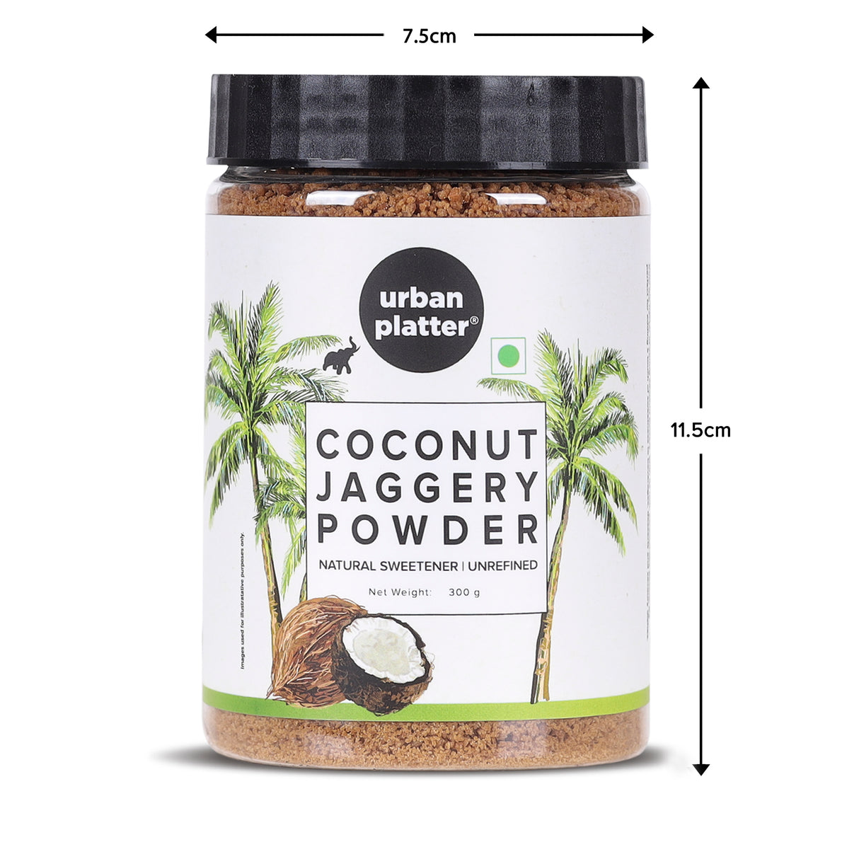 Urban Platter Coconut Sugar, 300g (Natural Sweetener | Low Glycemic Index | Refined Sugar Alternative)