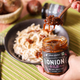 Urban Platter Caramelised & Smoked Onion Relish, 200g (Gourmet Spread, Savory-Sweet Flavour, Perfect for Sandwiches, Burgers, Cheese Boards & More)