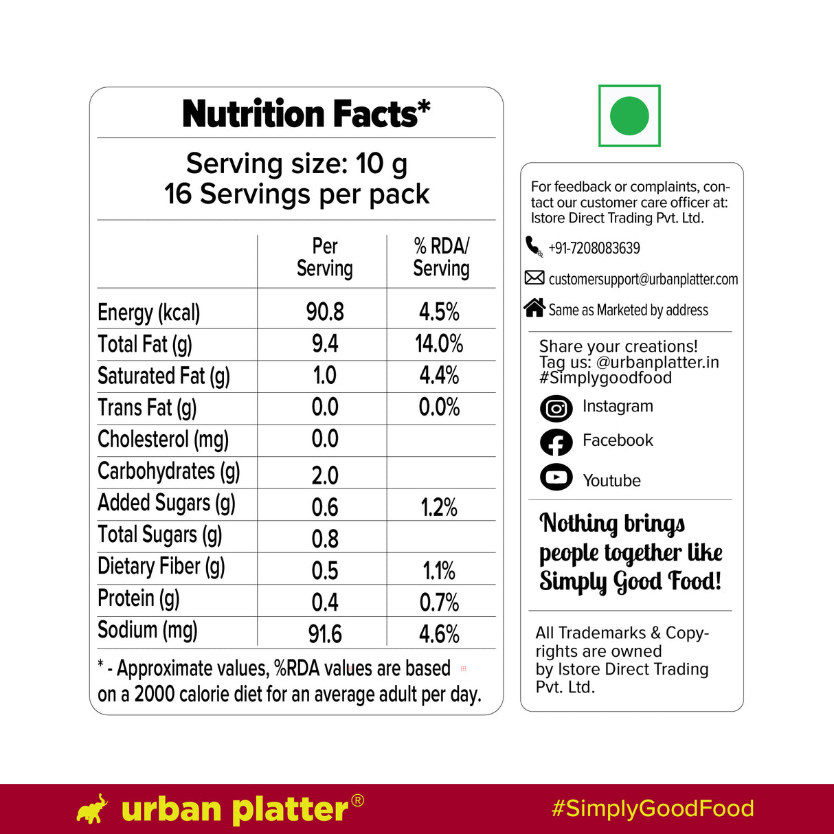 Urban Platter Korean Chilli Oil, 160g (Made with Korean Chilli Flakes | Bold, Balanced Heat | Perfect for Ramyeon, Dumplings, Rice & Korean Cooking) - product image 9