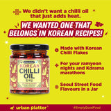 Urban Platter Korean Chilli Oil, 160g (Made with Korean Chilli Flakes | Bold, Balanced Heat | Perfect for Ramyeon, Dumplings, Rice & Korean Cooking) - product image 6