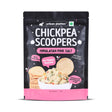 Urban Platter Chickpea Scoopers - Himalayan Pink Salt, 50g (Popped Chips | Lightly Salted | Air Popped, Not Fried) - front pack