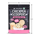 Urban Platter Chickpea Scoopers - Himalayan Pink Salt, 50g (Popped Chips | Lightly Salted | Air Popped, Not Fried) - product image 10